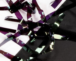 Perdigon Strips, 1.5 mm, Black Peacock Pearl / 96